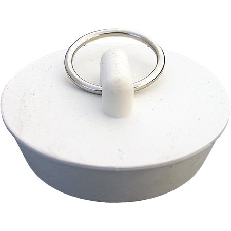 LARSEN SUPPLY CO 1-5/8" Wht Sink Stopper 02-3211